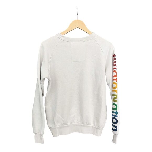 Aviator Nation Pullover White Sweatshirt Size XS - Picture 2 of 7